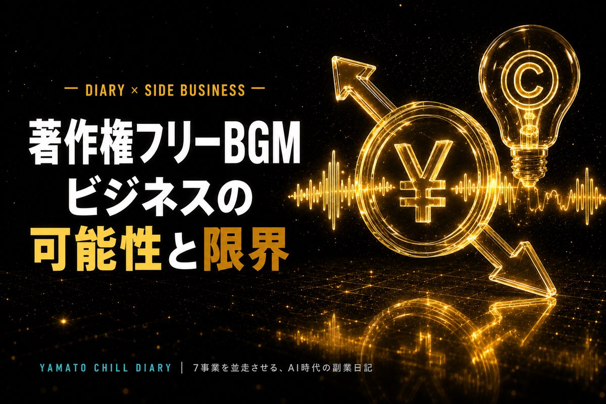 著作権フリーBGMビジネスの可能性と限界 - DIARY